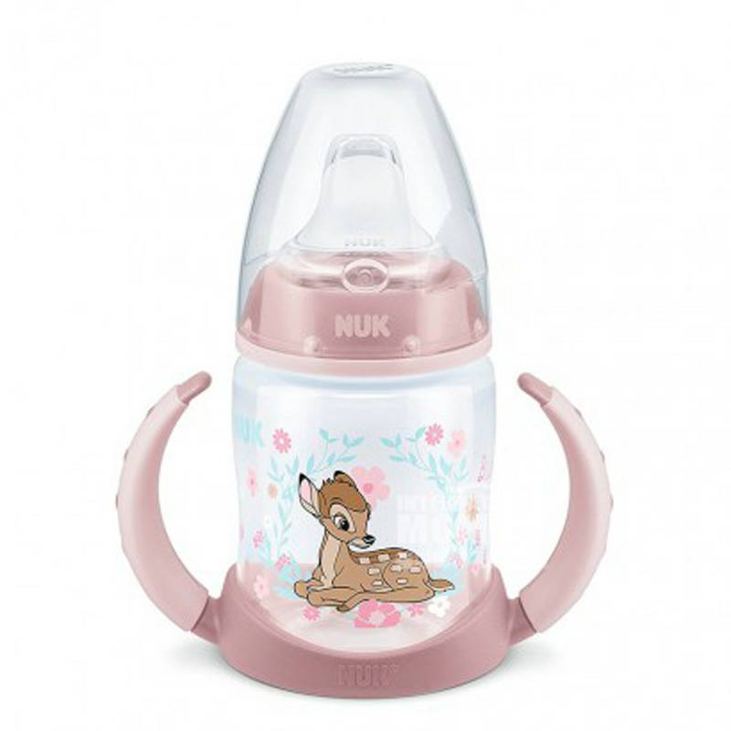 NUK Jerman NUK kartun lebar mulut PP duckbill pegangan ganda cup belajar 150ml 6-18 bulan di luar negeri