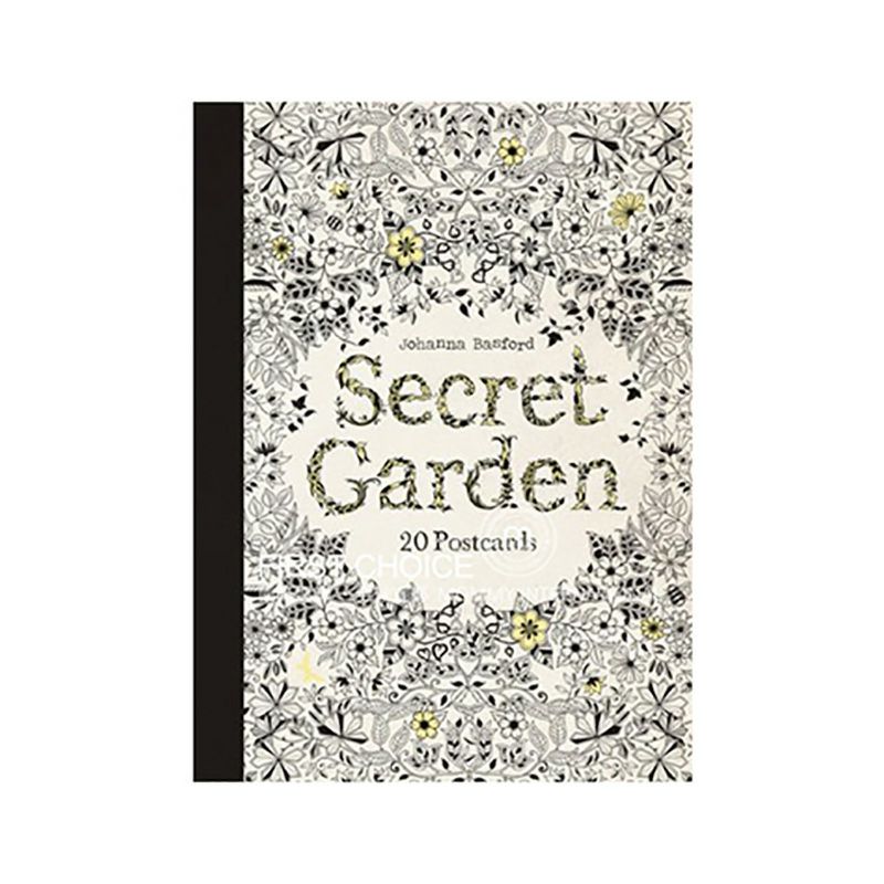 Secret Garden English secret garden Kartu pos asli buatan tangan yang dilukis dengan edisi luar negeri