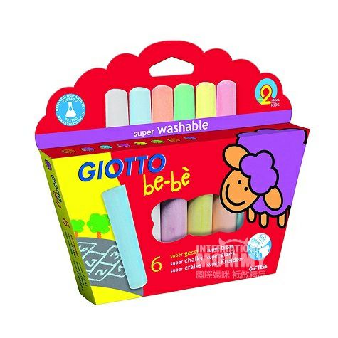 edisi GIOTTO Italy GIOTTO 6 warna tidak beracun lingkungan luar negeri