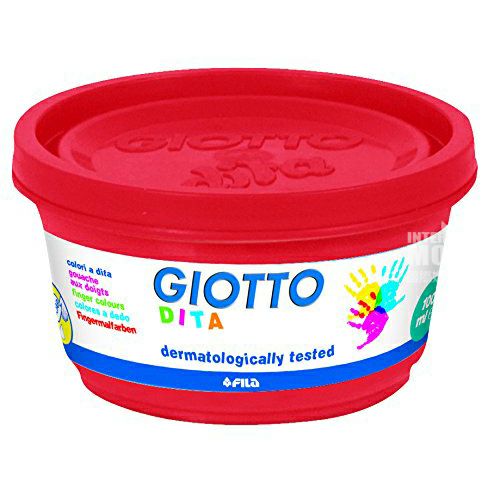 GIOTTO Italy GIOTTO Cat jari 6 warna adalah versi luar negeri yang aman tidak beracun dan dapat dicuci