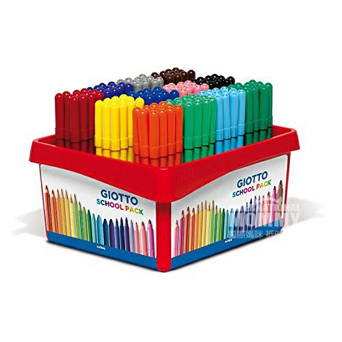 GIOTTO Italy GIOTTO 144 mode tidak beracun menyilaukan pena cat air edisi luar negeri