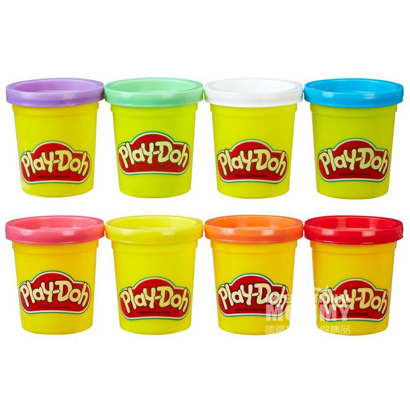 Mainkan 8-warna rainbow plasticine edisi luar negeri Doh anak-anak Amerika