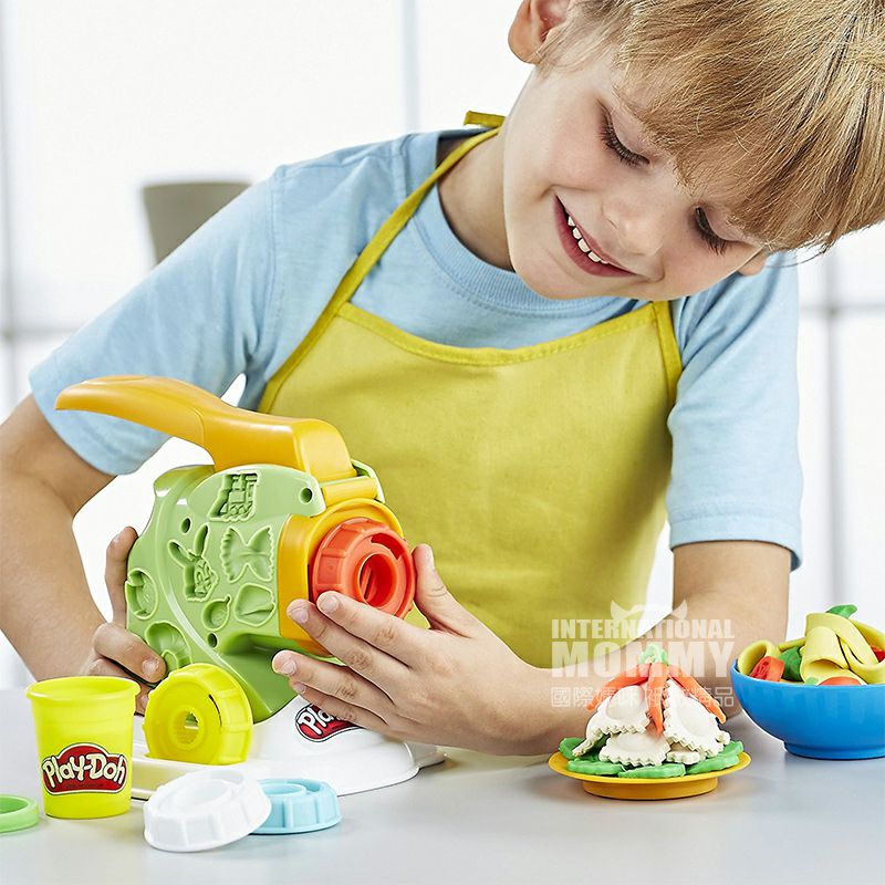 Mainkan Doh Anak-anak Amerika Mesin Pasta Menyenangkan Plasticine Set Versi Luar Negeri