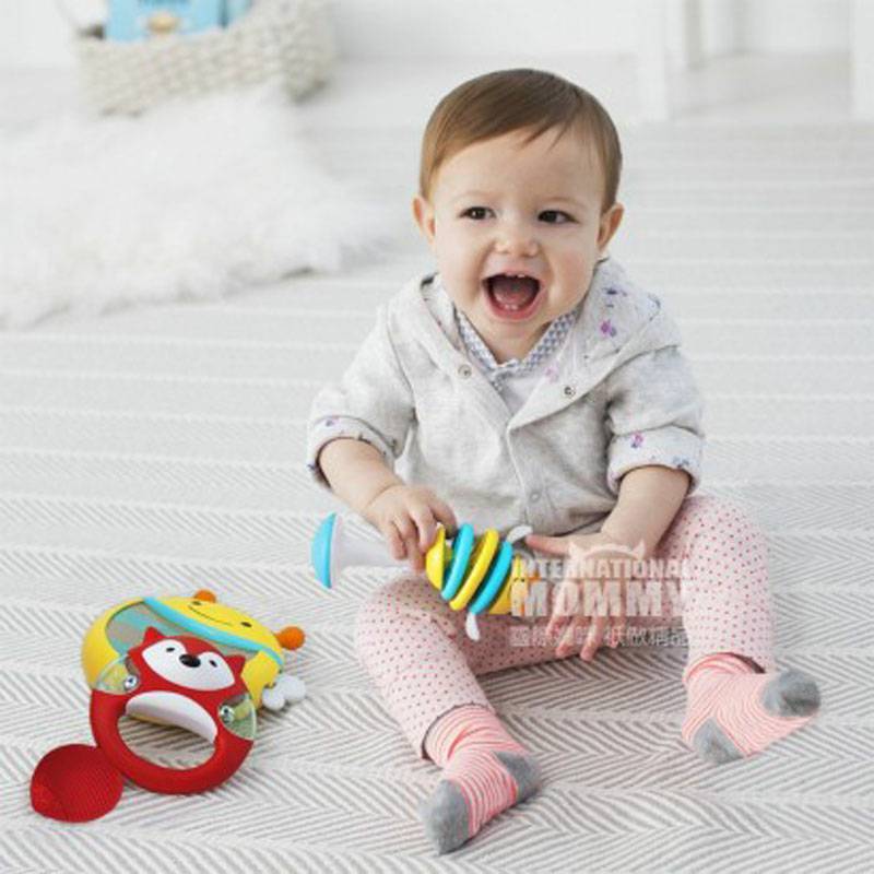 SKIP HOP 3 set kombinasi instrumen musik kebun binatang SKIP HOP edisi luar negeri