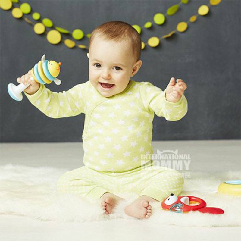 SKIP HOP 3 set kombinasi instrumen musik kebun binatang SKIP HOP edisi luar negeri