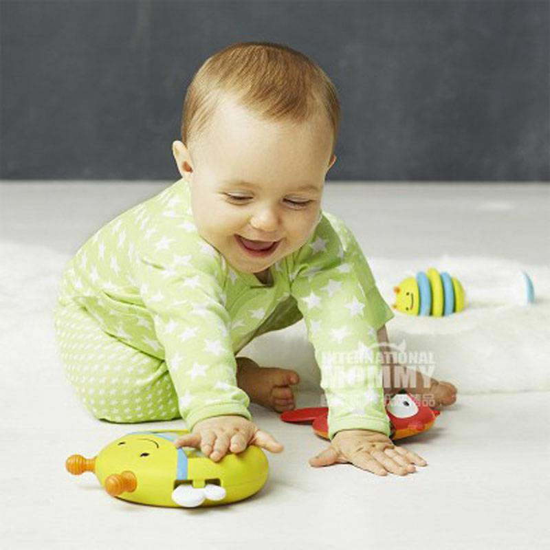 SKIP HOP 3 set kombinasi instrumen musik kebun binatang SKIP HOP edisi luar negeri