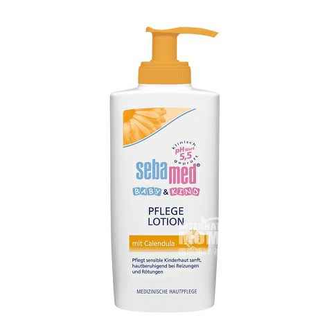 Sebamed German Organic Calendula Baby Body Lotion Versi Luar Negeri