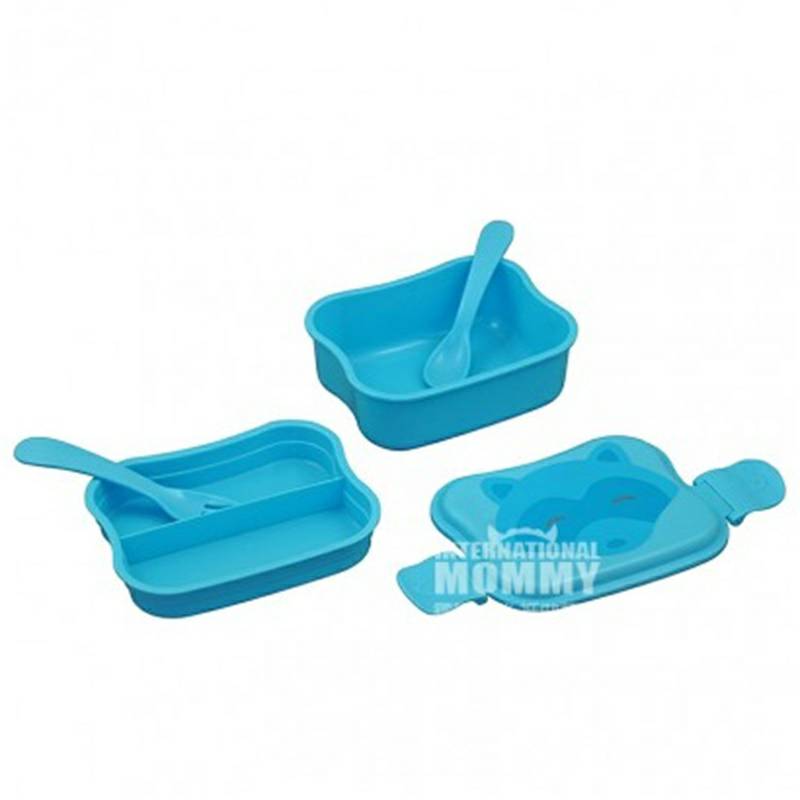 Green Sprouts Bayi Amerika dan anak-anak bepergian kotak makan siang kartun versi luar negeri