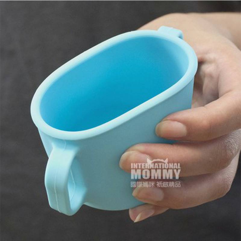 Piala Pelatihan Silikon Anak-anak Amerika Kecambah Hijau Versi Luar Negeri