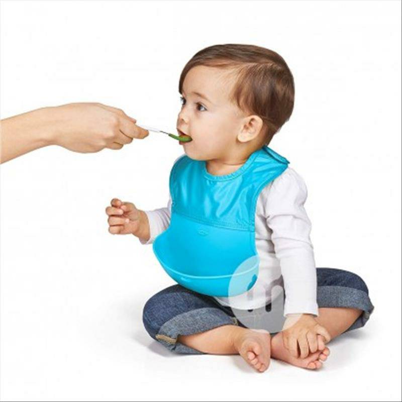 OXO tot OXO tot bayi bib silikon lembut tahan air di luar negeri