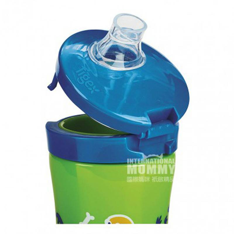 Tigex France Tigex Anak Silicone Mouth Cup Tahan Air 300ml Versi Luar Negeri