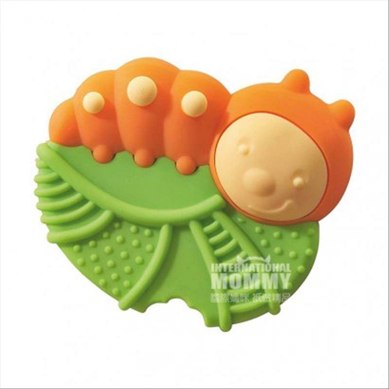 HABA Jerman HABA lucu ulat bayi teether edisi luar negeri yang menenangkan