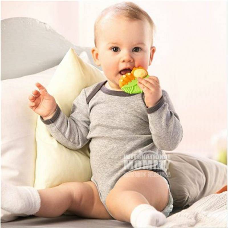 HABA Jerman HABA lucu ulat bayi teether edisi luar negeri yang menenangkan