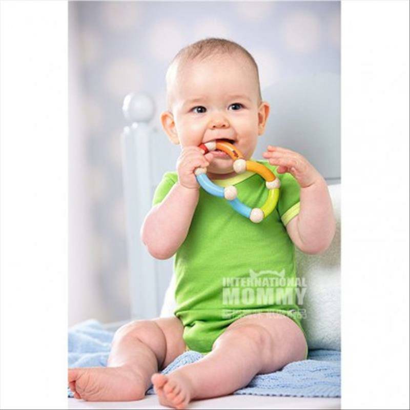 HABA Jerman HABA bayi menenangkan molar yang menggenggam mainan pendidikan di luar negeri
