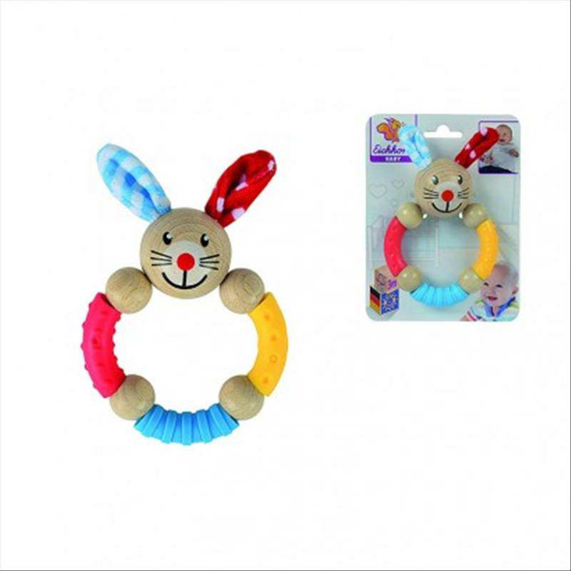 Eichhorn Jerman bayi kelinci kayu mainan versi luar negeri