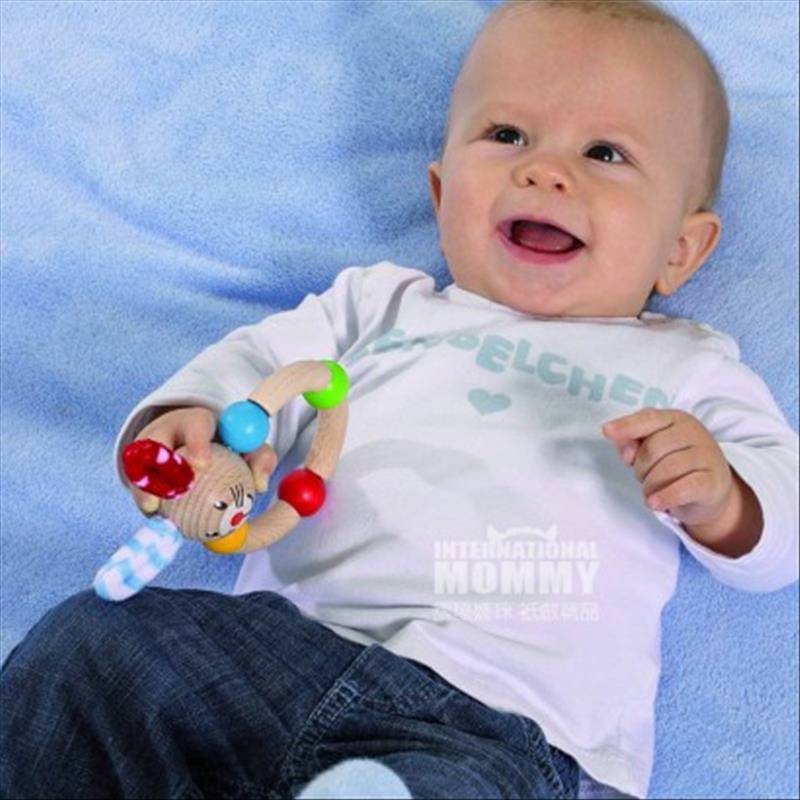 Eichhorn Jerman bayi kelinci kayu mainan versi luar negeri