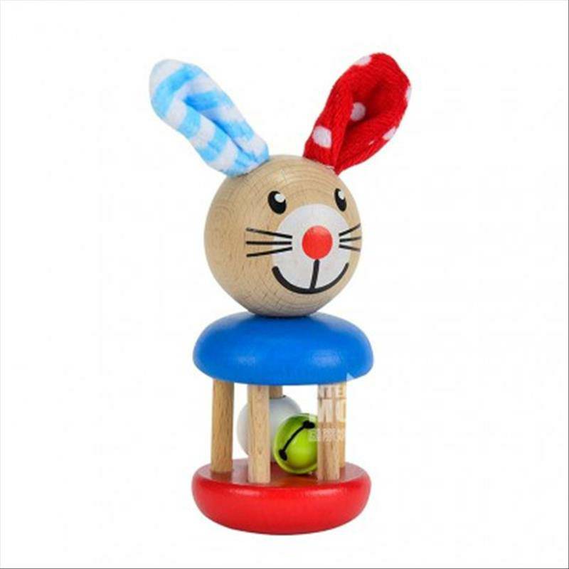 Eichhorn German Baby Wooden Bunny Handbell Versi Luar Negeri