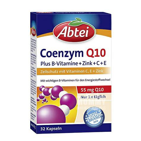 Abtei Abtei Coenzyme Q10 Soft Capsule Edisi Luar Negeri
