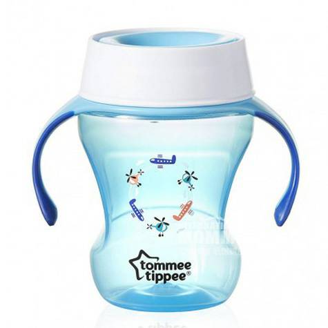 Tommee Tippee Cangkir minum 360 derajat anti bocor 230ml 6 bulan atau ...