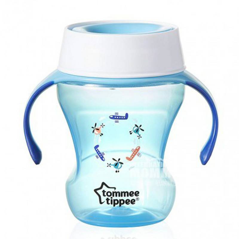 Tommee Tippee Cangkir minum 360 derajat anti bocor 230ml 6 bulan atau lebih versi Luar Negeri