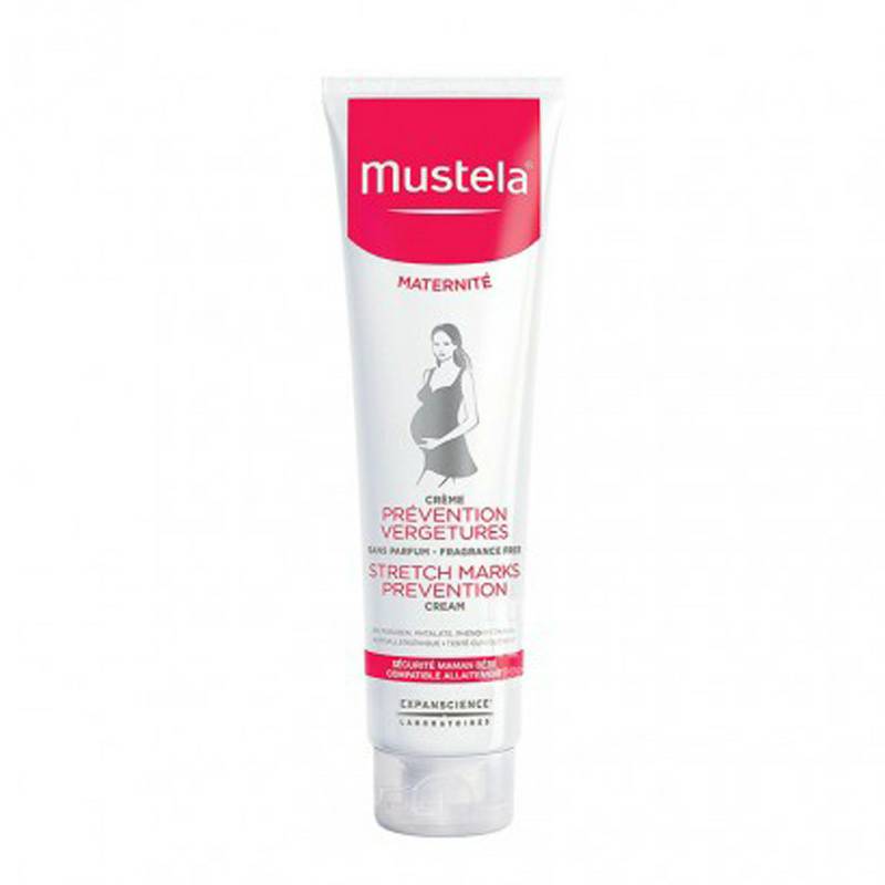 Mustela French Maternal Double Effect Stretch Mark Perbaikan Krim Versi Bebas Wangi Di Luar Negeri