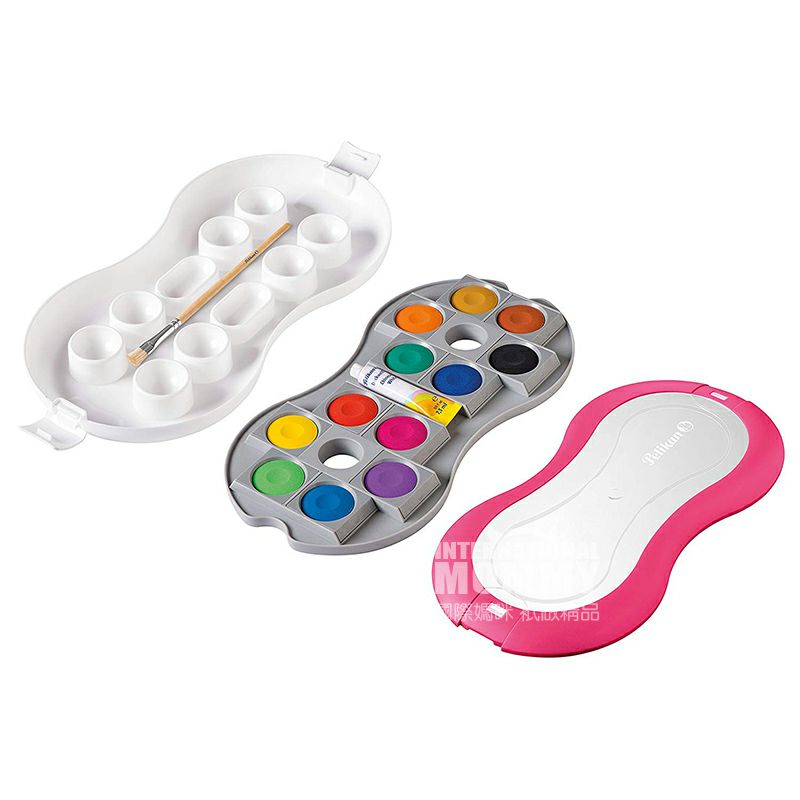 cat air pelikan anak-anak Jerman versi 12 warna di luar negeri