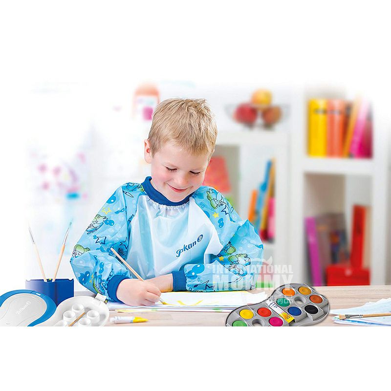 cat air pelikan anak-anak Jerman versi 12 warna di luar negeri