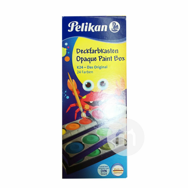 cat air anak-anak Pelikan Jerman mengatur 24 warna versi luar negeri