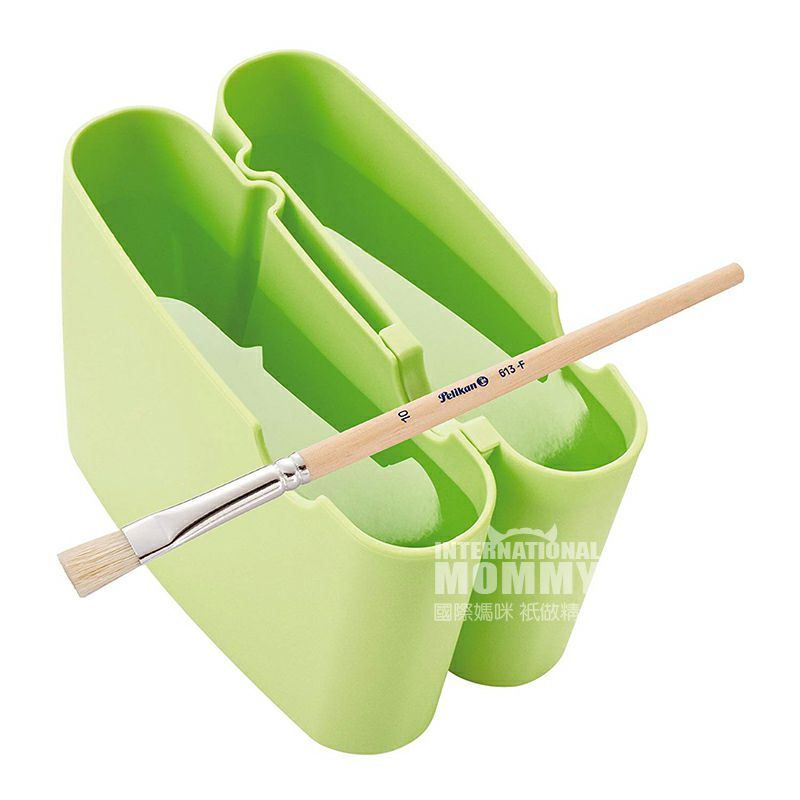 kotak cat air portabel Pelikan anak-anak Jerman versi 24 warna di luar negeri