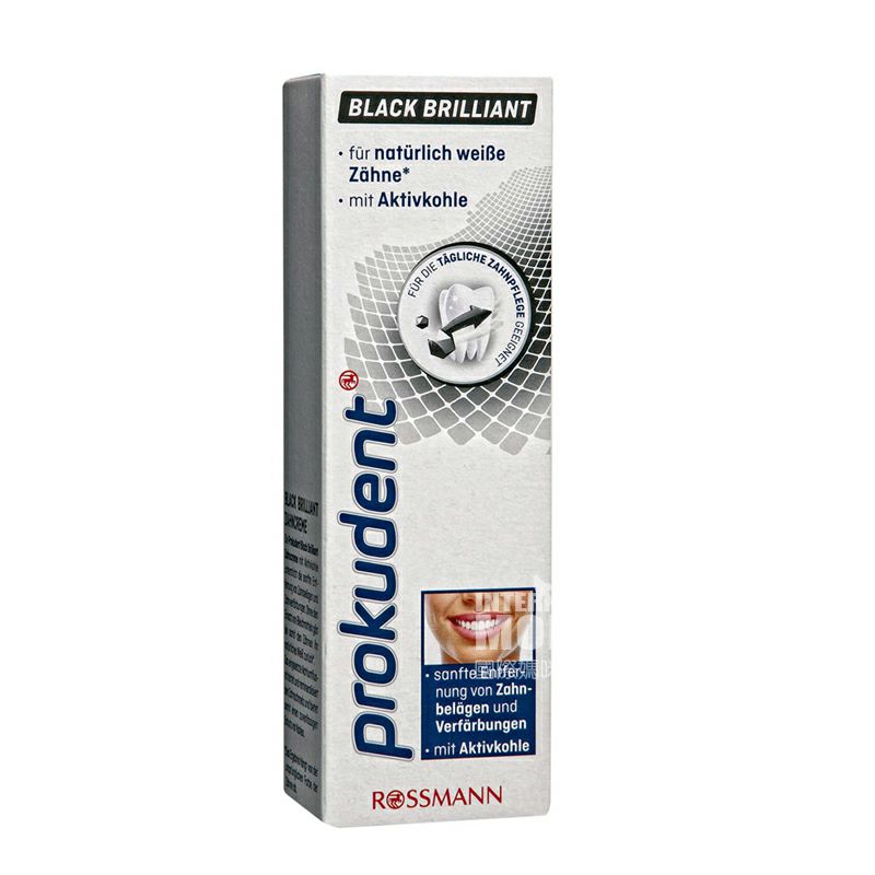 Prokudent Germany Prokudent Adult Activated Carbon Whitening Toothpaste * 2 Versi Luar Negeri