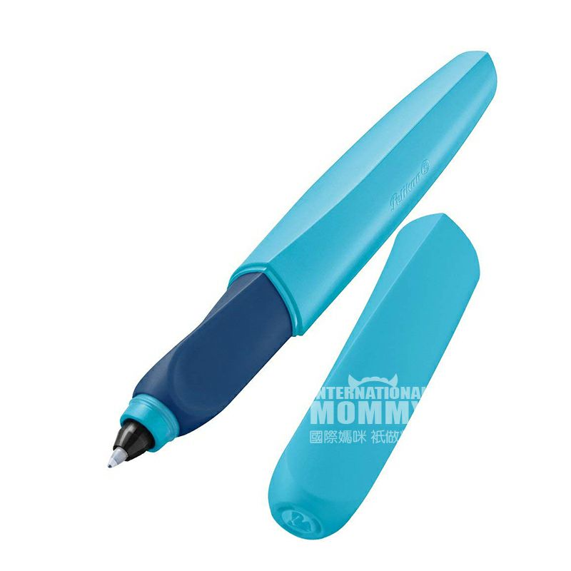 siswa Pelikan Jerman menggunakan postur yang benar untuk berlatih bolpoin versi luar negeri