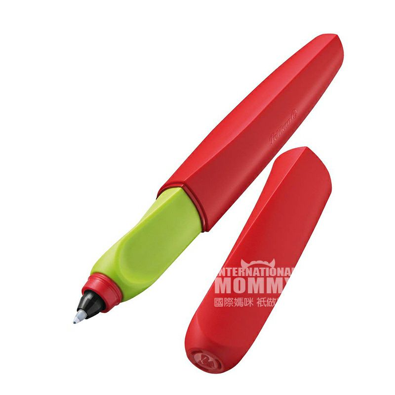 siswa Pelikan Jerman menggunakan postur yang benar untuk berlatih bolpoin versi luar negeri