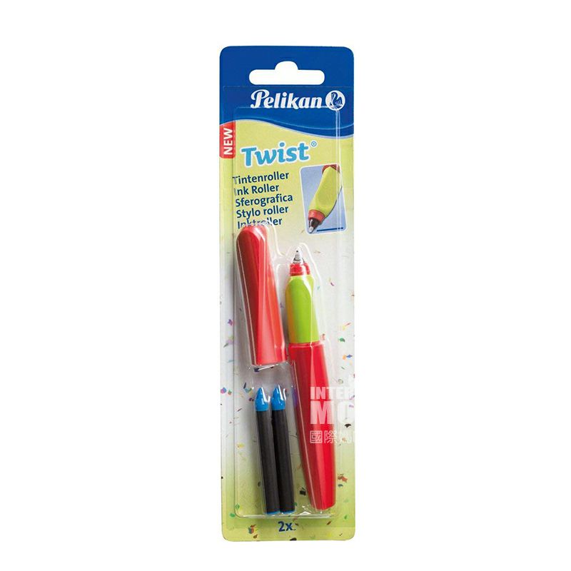 siswa Pelikan Jerman menggunakan postur yang benar untuk berlatih bolpoin versi luar negeri