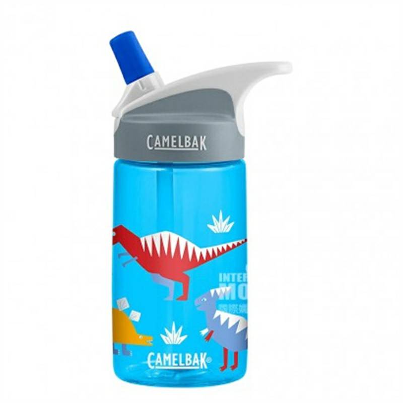 CAMELBAK Piala jerami anak-anak Amerika versi dinosaurus 400ml luar negeri