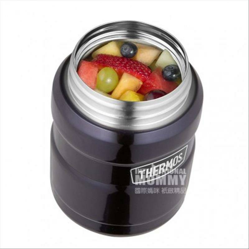 THERMOS Thermos stainless steel Amerika berlapis ganda pot versi 470ml di luar negeri