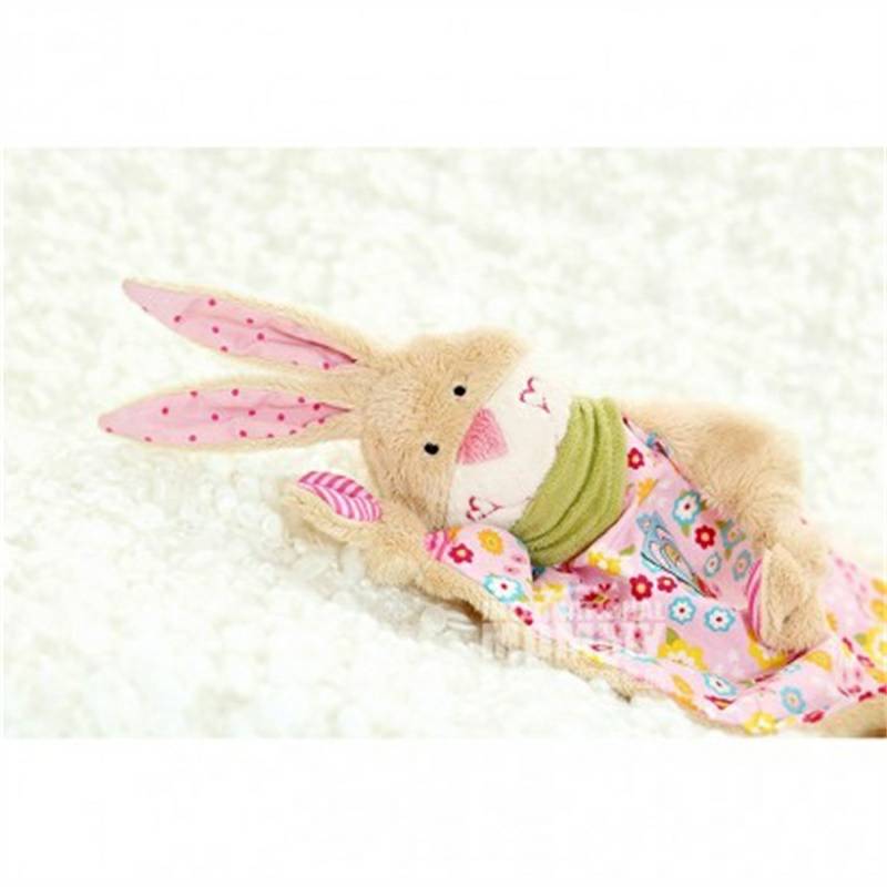 Sigikid Jerman Baby Floral Bunny Soothing Handuk Versi Luar Negeri