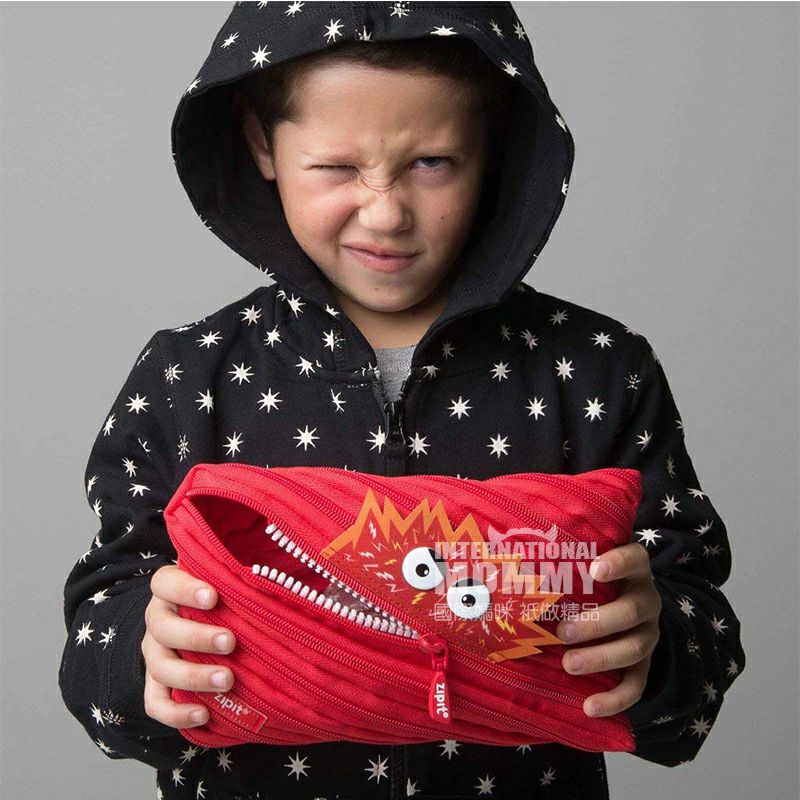 ZIPIT Israel ZIPIT Seri Monster Ritsleting Pena Kasus Edisi Luar Negeri