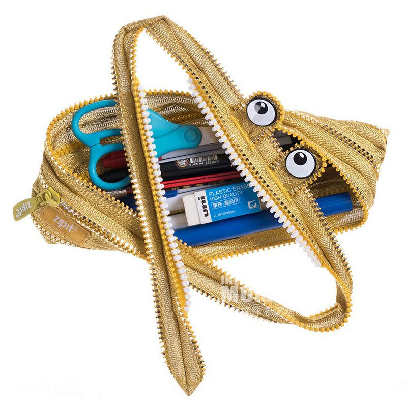 ZIPIT Israel ZIPIT ritsleting pensil emas mata besar versi luar negeri