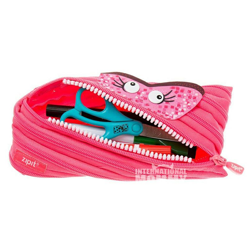 Ritsleting pensil ZIPIT Israel ZIPIT pink mengedipkan mata versi luar negeri