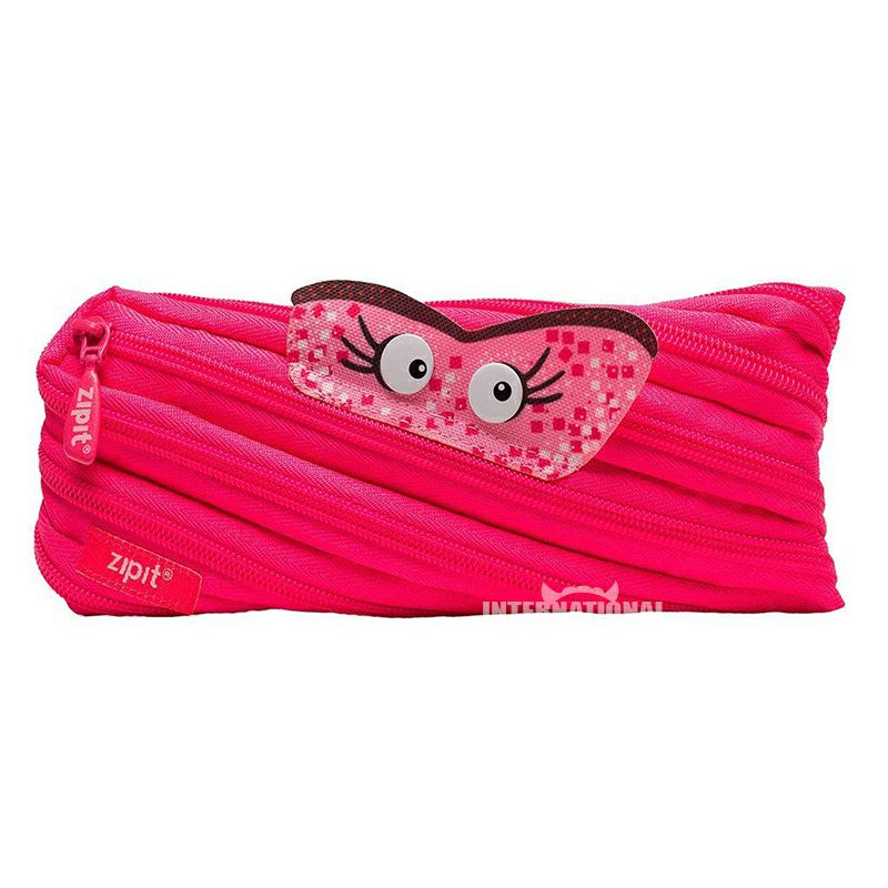Ritsleting pensil ZIPIT Israel ZIPIT pink mengedipkan mata versi luar negeri