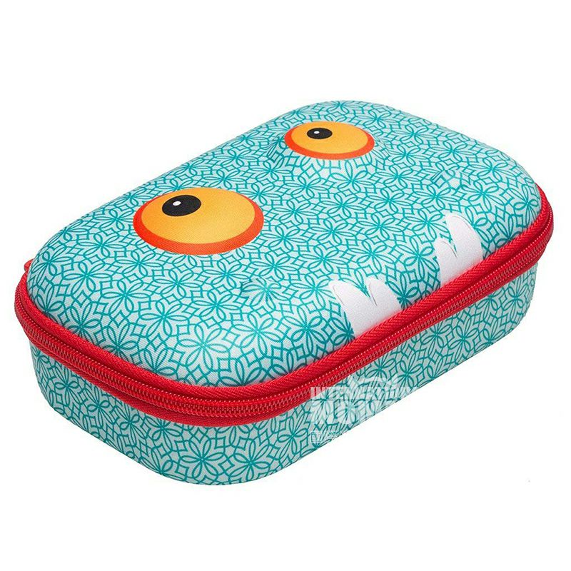ZIPIT Israel ZIPIT Seri Jungle Monster Pen Case Edisi Luar Negeri