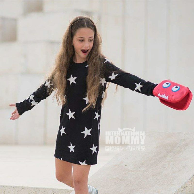 ZIPIT Israel ZIPIT Seri Jungle Monster Pen Case Edisi Luar Negeri