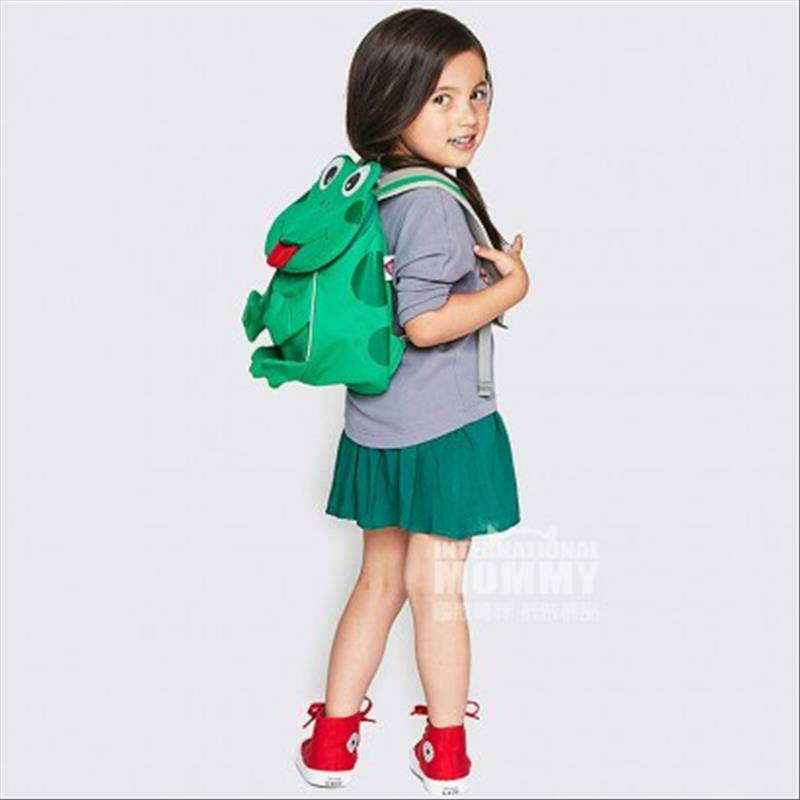 Affenzahn Jerman Affenzahn bentuk hewan lucu tas sekolah TK hijau edisi luar negeri