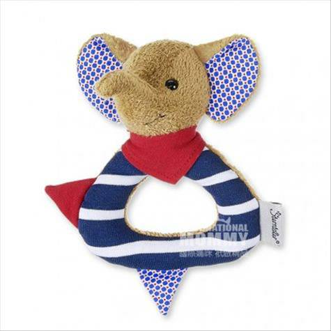 Sterntaler Jerman bayi memegang mainan mainan mewah versi gajah di lua...