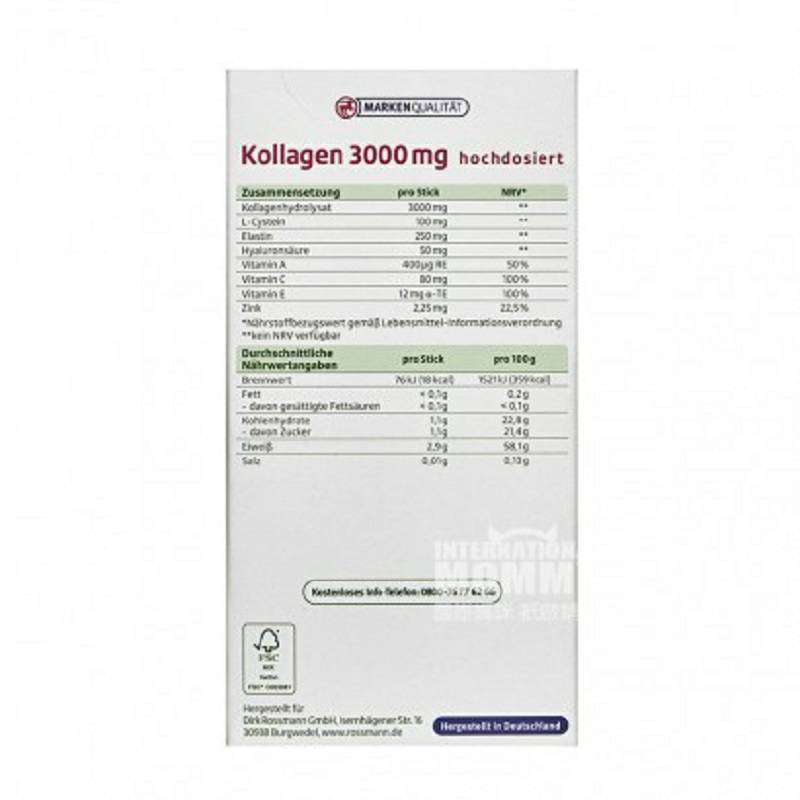 Altapharma Jerman Altapharma Kolagen Butiran 20 pcs Edisi Luar Negeri