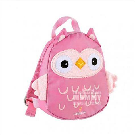 LittleLife Inggris LittleLife Balita Tas Sekolah Owl 1-3 Versi Luar Ne...