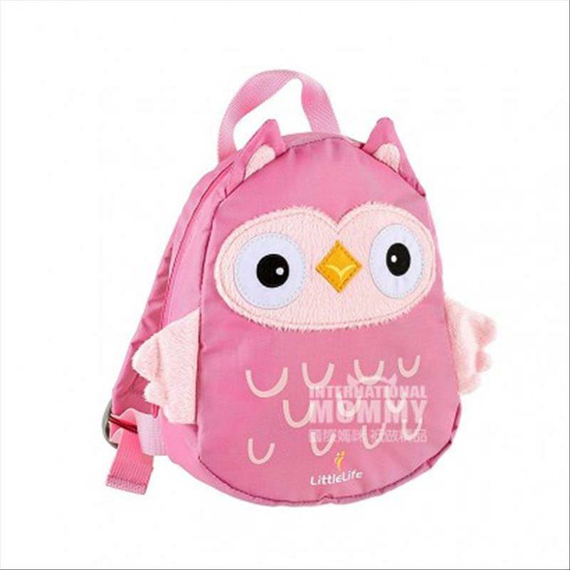 LittleLife Inggris LittleLife Balita Tas Sekolah Owl 1-3 Versi Luar Negeri