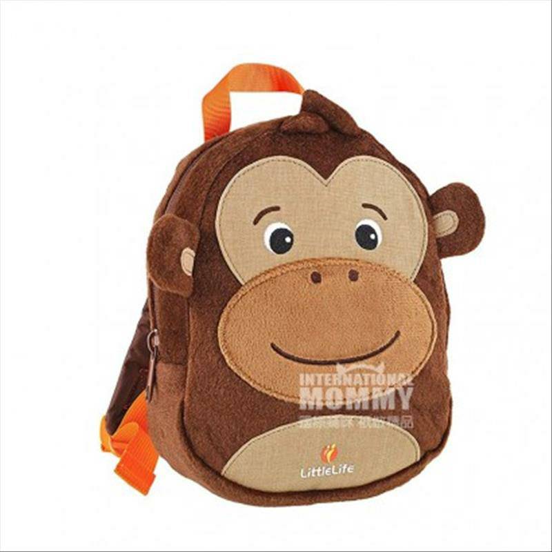 LittleLife Inggris LittleLife Balita Tas Sekolah Monyet Model 1-3 Tahun Versi Luar Negeri