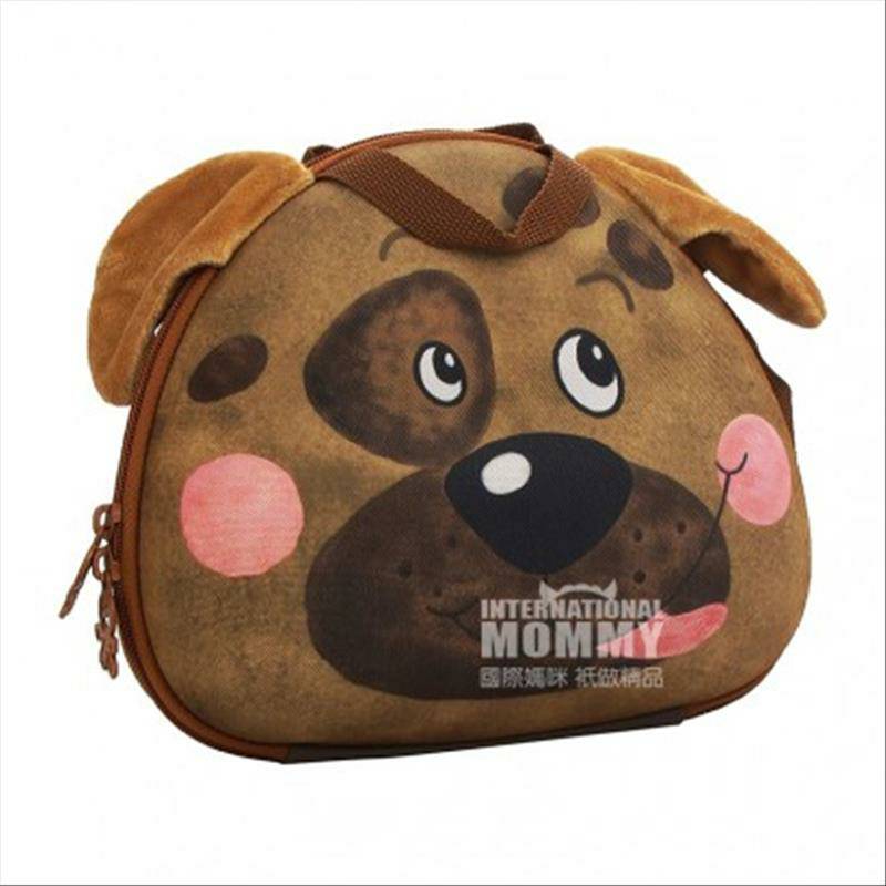 Okiedog Jerman Gambar kartun anak-anak tas crossbody versi Okiedog di luar negeri