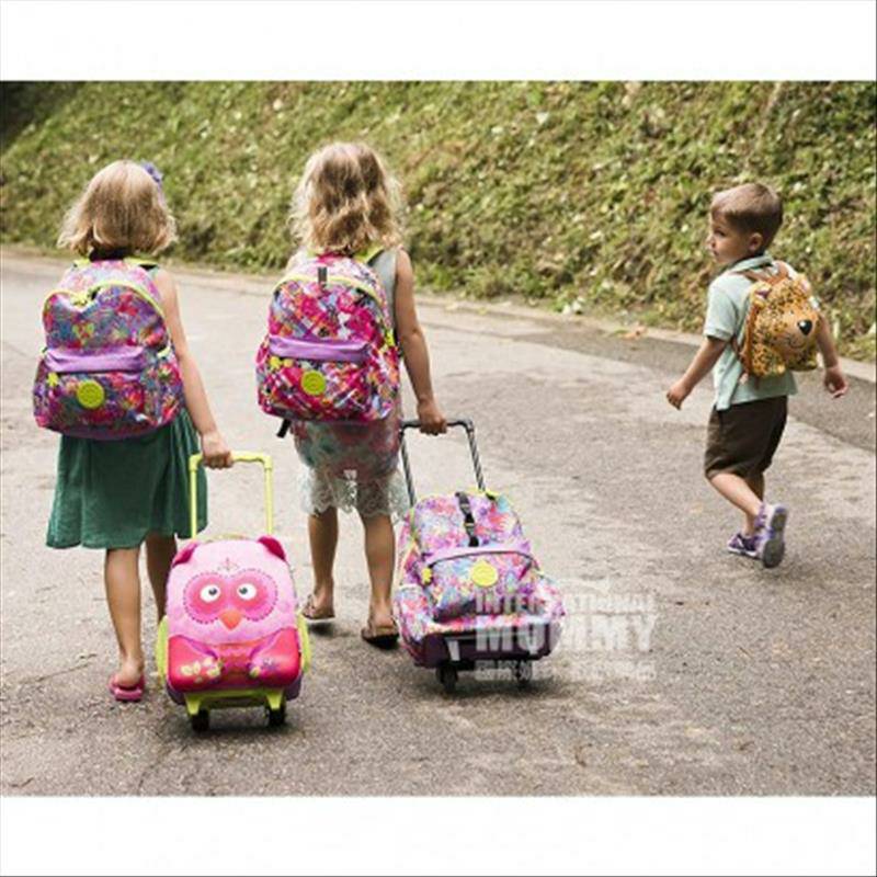 Okiedog Jerman Okiedog Owl Children Travel Trolley Box 86014 Edisi Luar Negeri